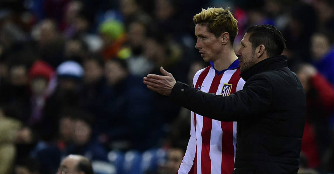 Simeone le da la patada definitiva a Fernando Torres