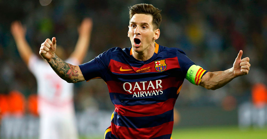 Las cámaras de televisión cazan la última rajada de Leo Messi 