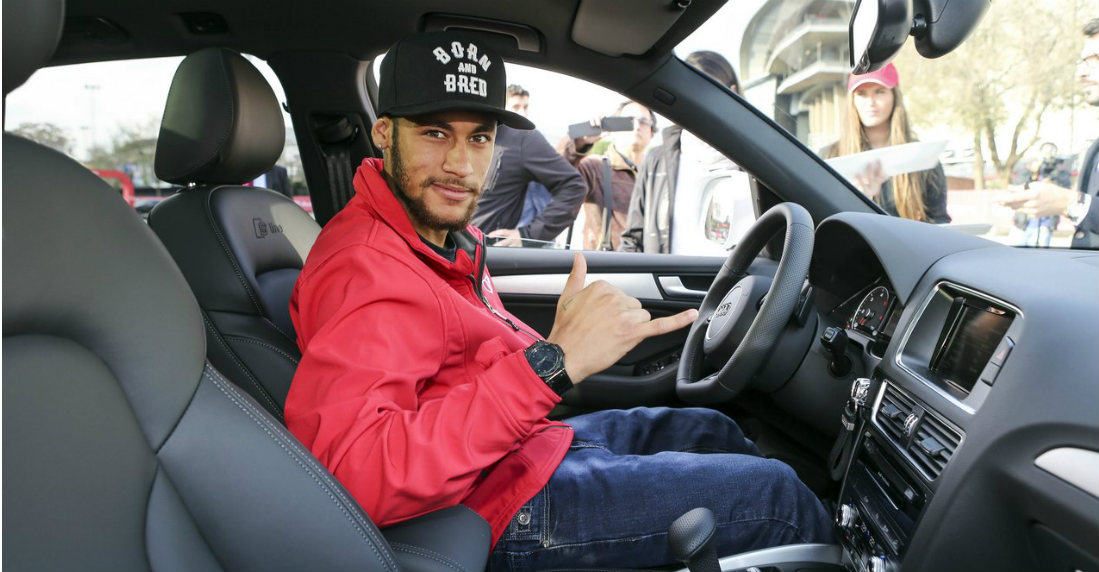Nunca imaginarás cuál fue el primer coche que tuvo Neymar