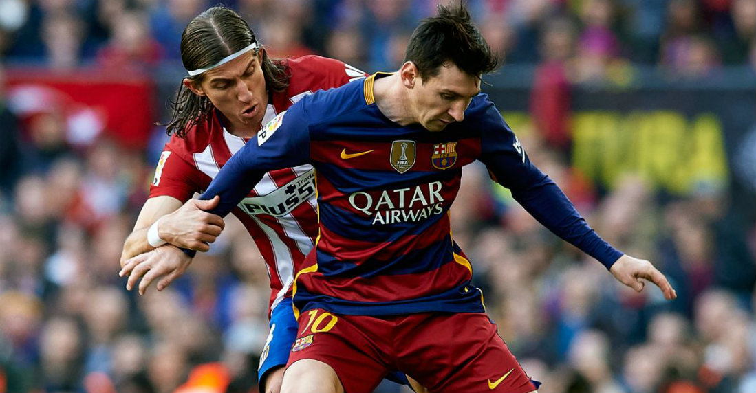 Filipe Luis no se muerde la lengua y apunta a Messi