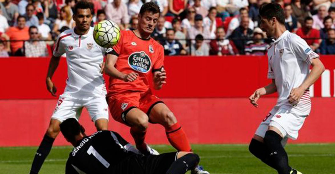 El Sevilla cierra la feria con un empate ante el Deportivo