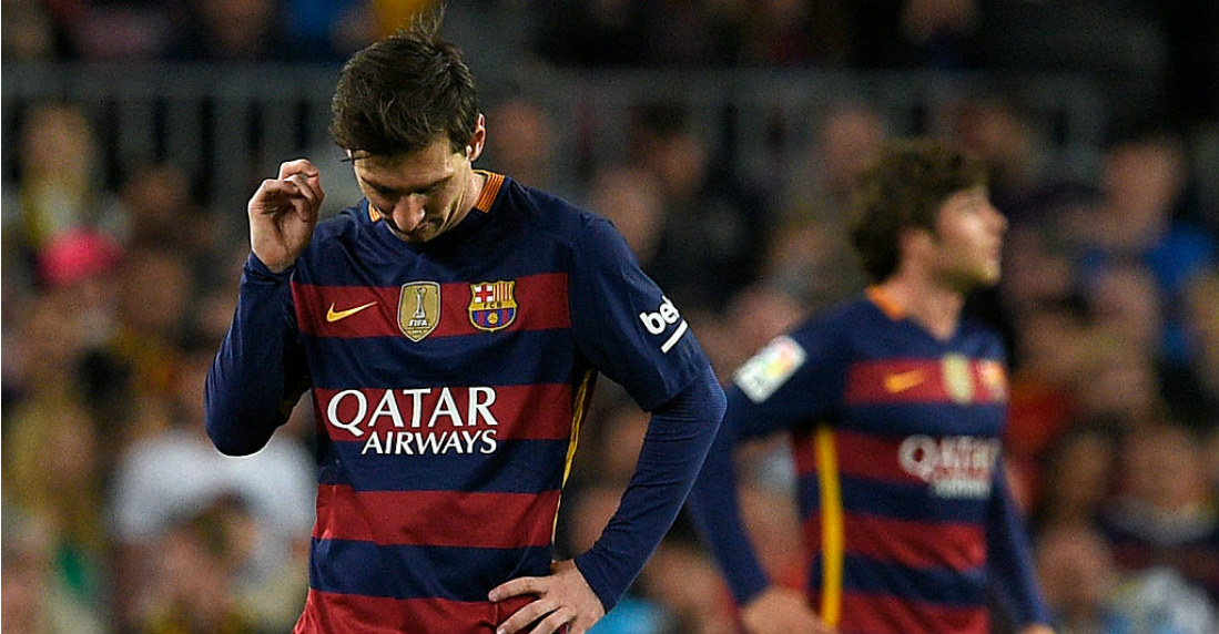 Messi se fue a por Neymar al final del Barça-Valencia