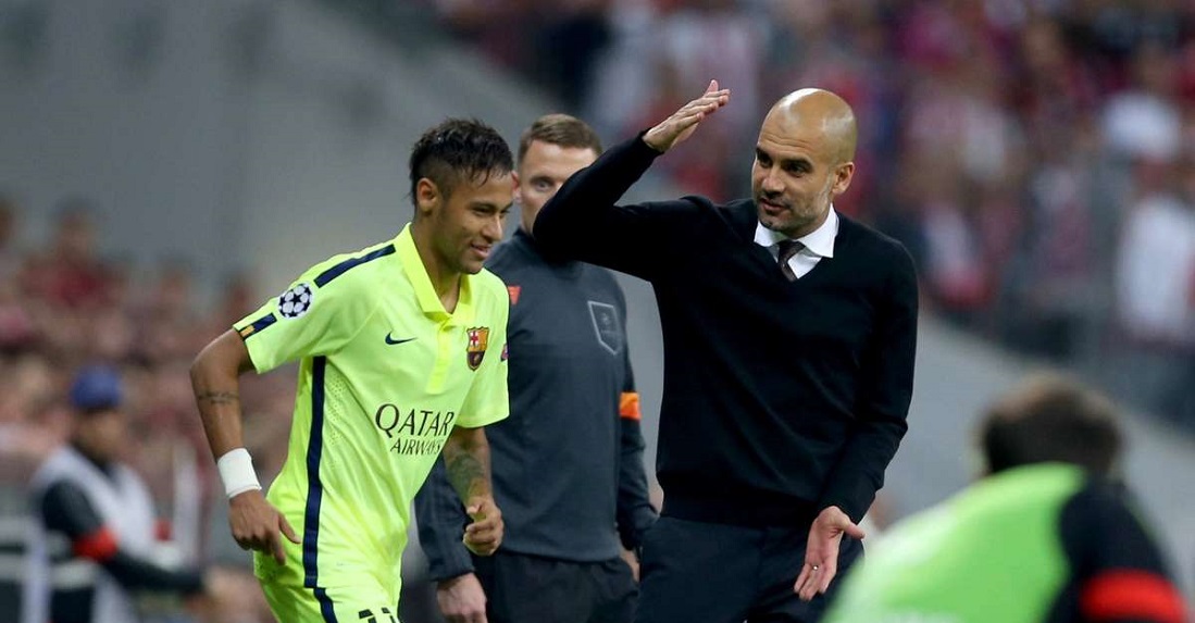 Guardiola mete mano en la operación Neymar por el Real Madrid