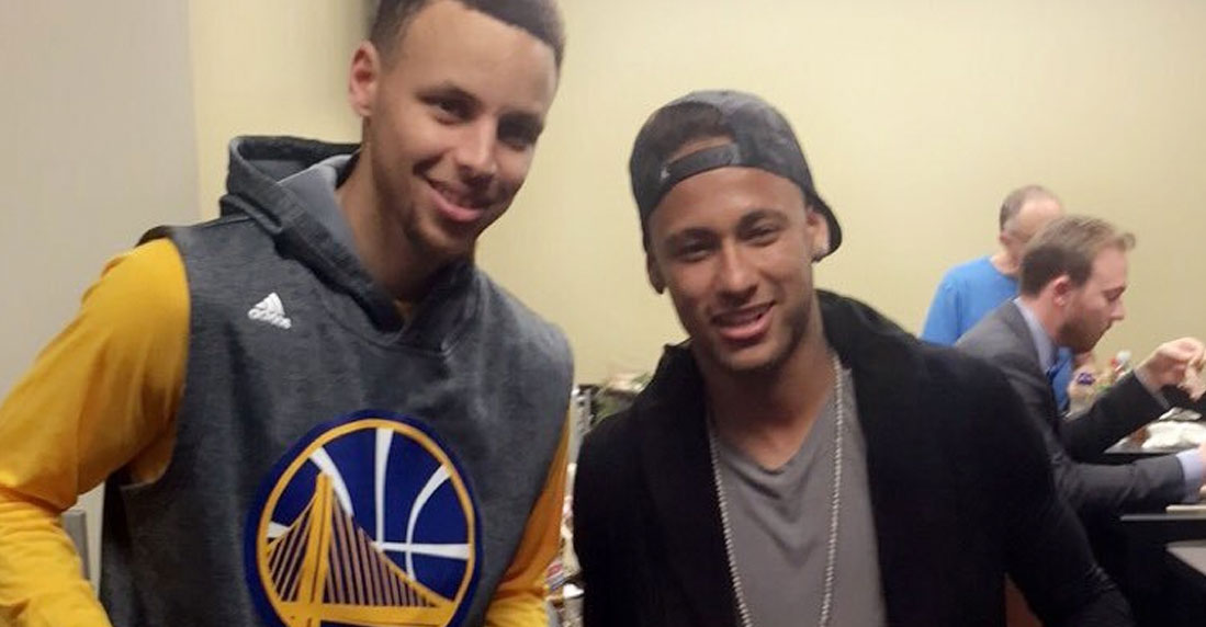 El porqué de esta foto entre Neymar y Curry