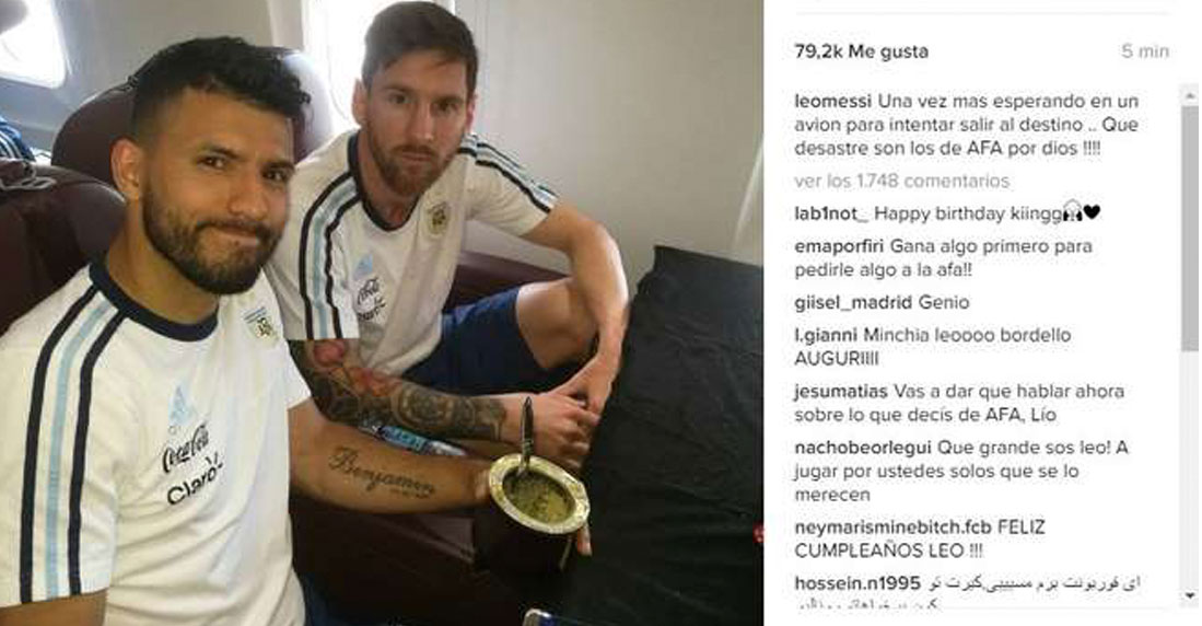 Leo Messi explota en la concentración de Argentina