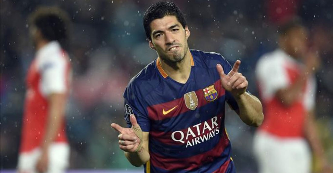 Luis Suárez monta un ‘pollo’ en el Barça