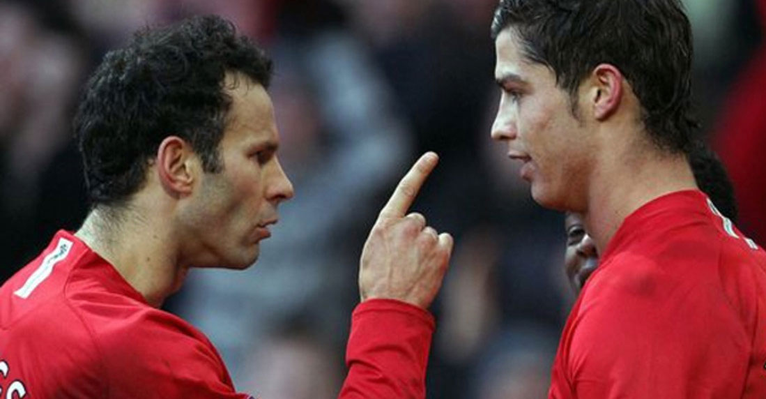 Filtran una antigua pelea entre Cristiano Ronaldo y Giggs