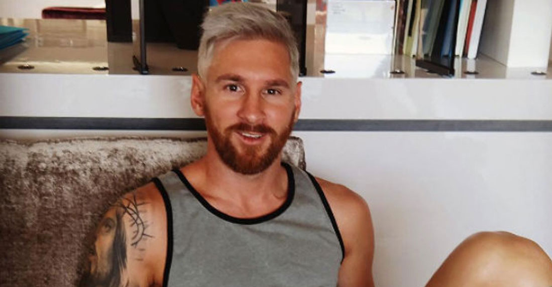 La surrealista campaña para que Messi deje de ser rubio platino