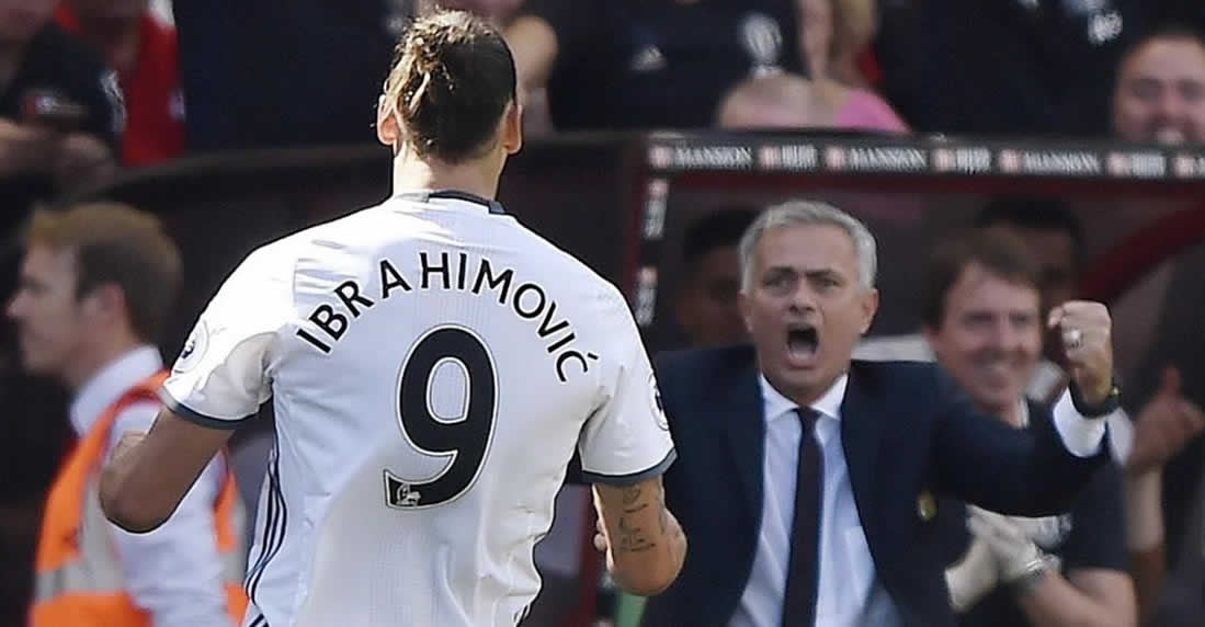 Ibrahimovic y Mourinho lideran la Premier