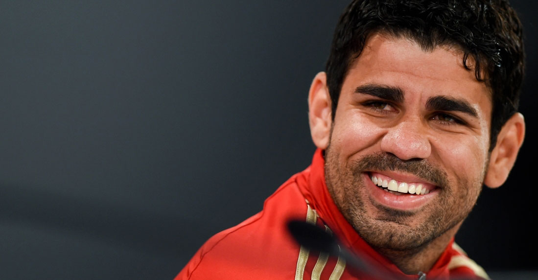 Diego Costa desafía a todos sus detractores y lanza un guiño al Atlético