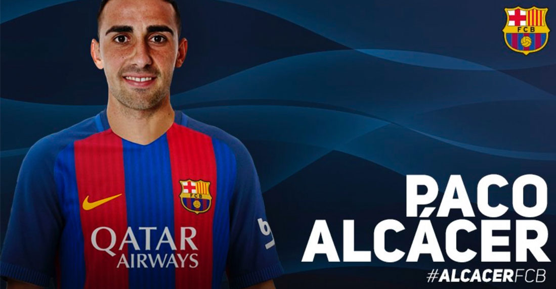 El Barcelona menosprecia a Paco Alcácer asegurándole ‘banquillazo’