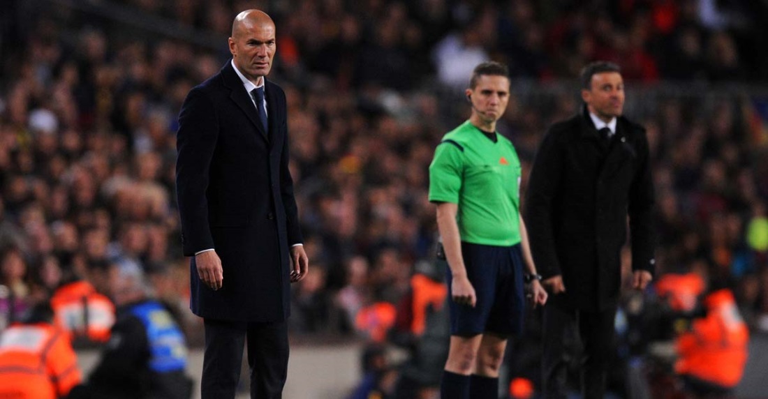 Zidane desnuda a Luis Enrique: la guerra interna en el Barça