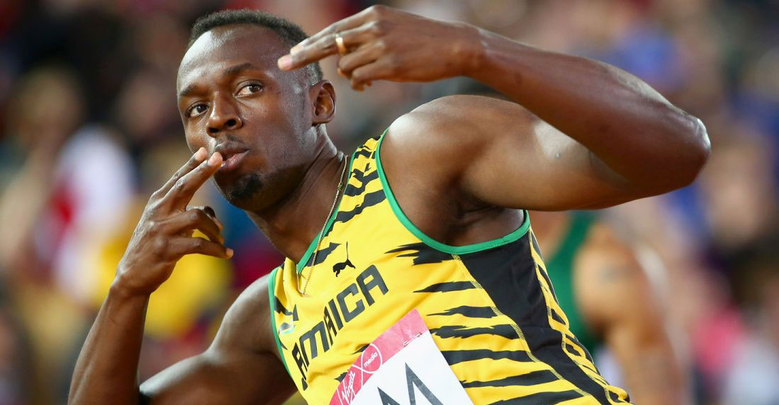 ¡Un internacional español reta a Bolt a una carrera para demostrar que es tan rápido como él!