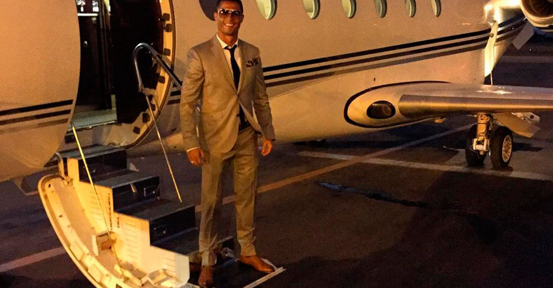 Salen a la luz las causas del accidente del avión de Cristiano Ronaldo