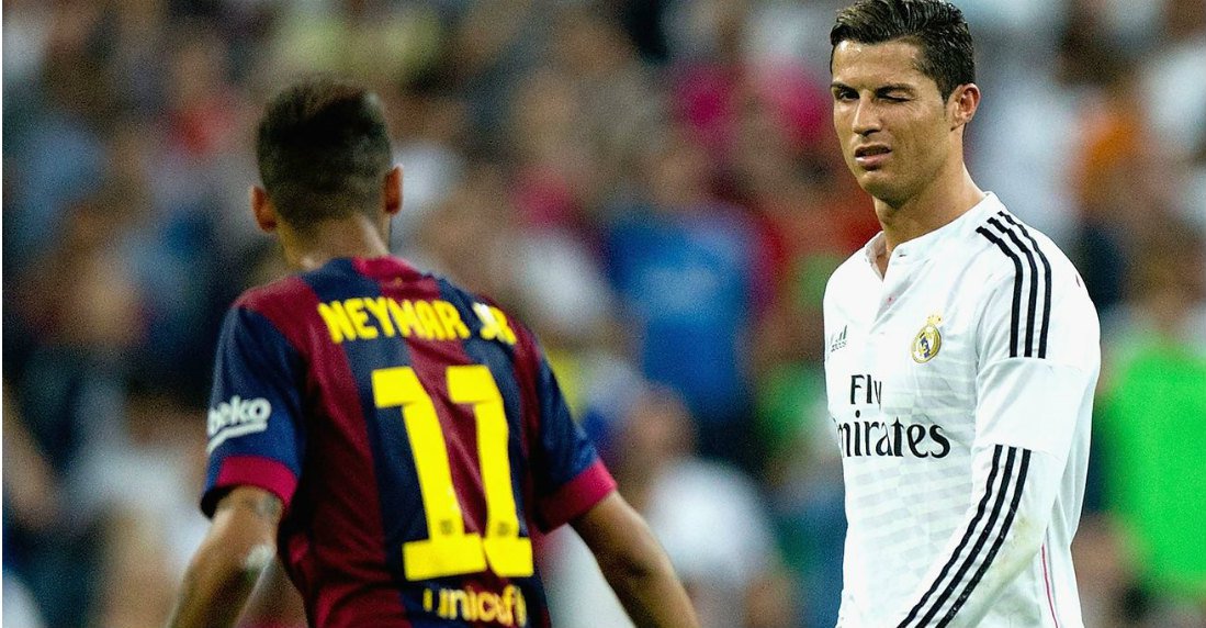 “Si no existiesen Messi y Cristiano, tal vez Neymar no existiría"