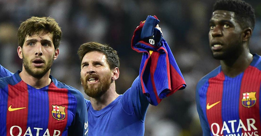 La desolación de Messi en el Santiago Bernabéu
