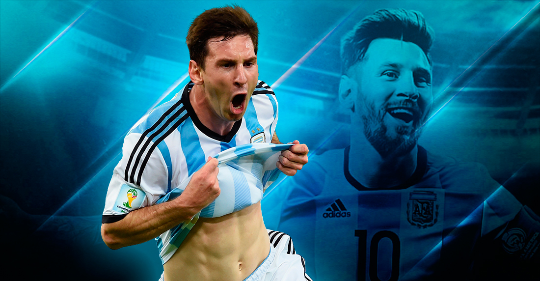 ¡Tremenda rajada contra la Argentina de Leo Messi!