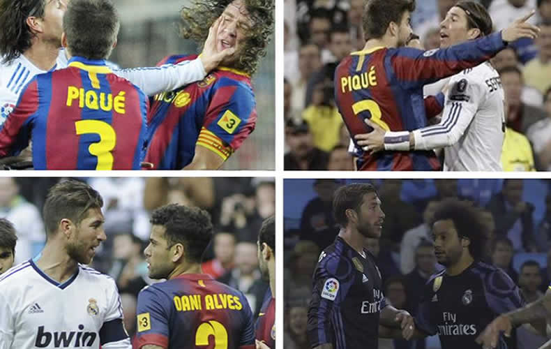 Las peleas más brutales de los Clásicos entre Madrid y Barça