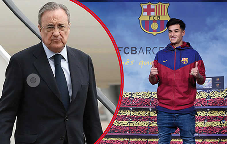 La megaoperación que prepara Florentino para responder al fichaje de Coutinho por el Barça