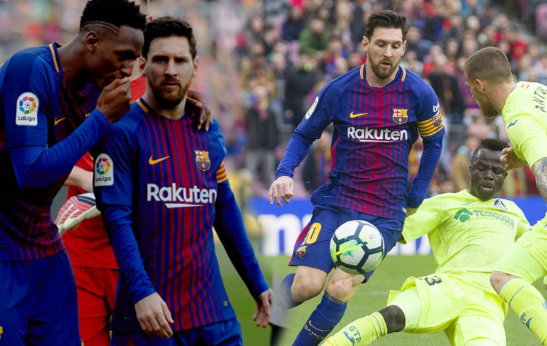 Messi ‘revienta’ y señala a un jugador tras otro empate contra el Getafe
