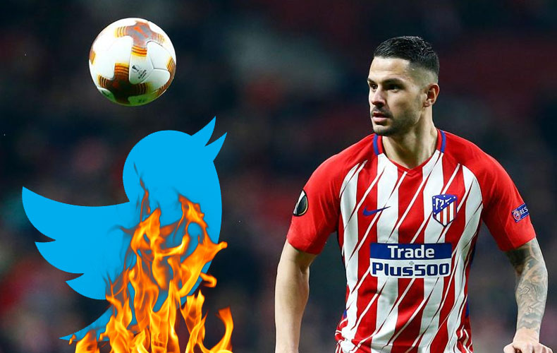 El último lío del Atlético: ¡Vitolo se mete con las mujeres e ‘incendia’ las redes sociales!