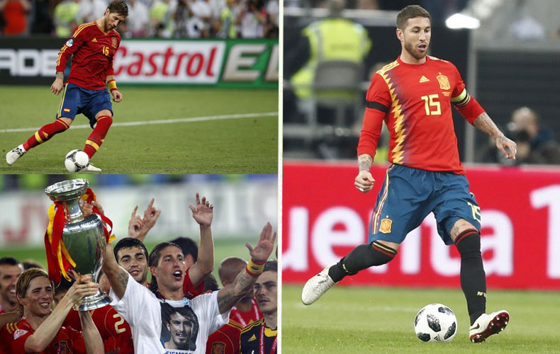 Los 10 mejores partidos de Sergio Ramos con España