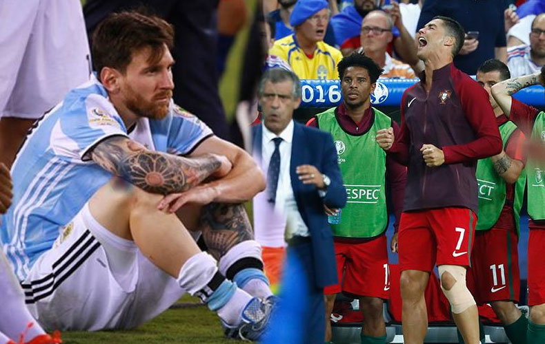 La comparativa de Messi con el Cristiano de Portugal que hace arder a los argentinos 