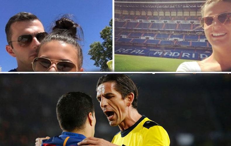 La mujer del árbitro del Madrid-Juve en el Bernabéu, ¿y la de Aytekin? 