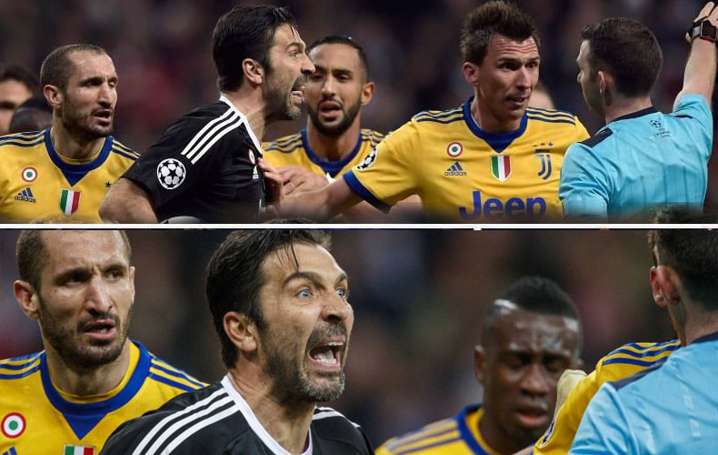 La jugada histórica que se calla Buffon tras su expulsión ¡Se pasó de listo! 