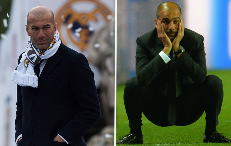 La gran diferencia de Zidane y Guardiola que muchos callan