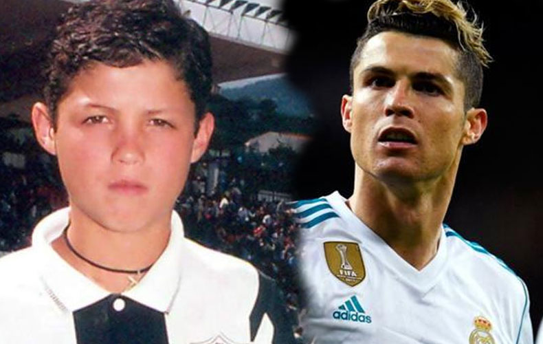 Los 15 cambios del look de Cristiano Ronaldo en su carrera