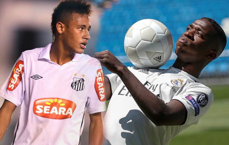 Vinicius VS Neymar con 18, ¿quién es mejor?