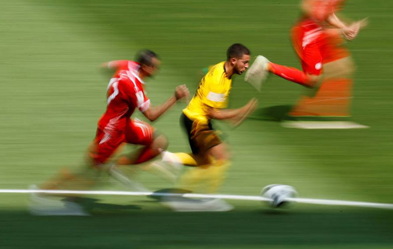 ¿Sería Hazard el más rápido del Real Madrid; a cuántos km/h está su récord?