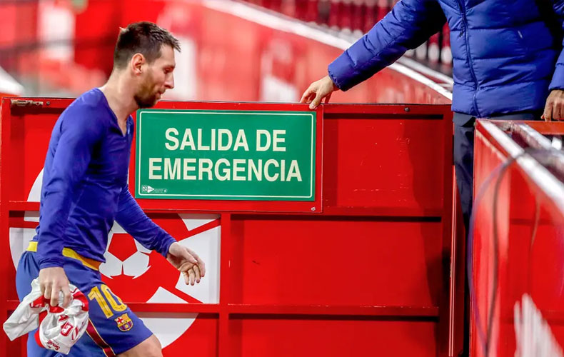 Exclusiva: las risas de Messi en el Pizjuán desataron el lío entre sus compañeros de vestuario