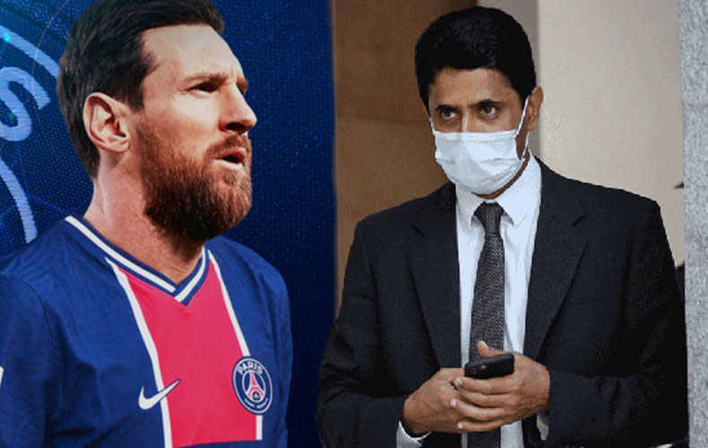 Exclusiva: Al Khelaïfi cerró en Barcelona el fichaje de Leo Messi por su PSG