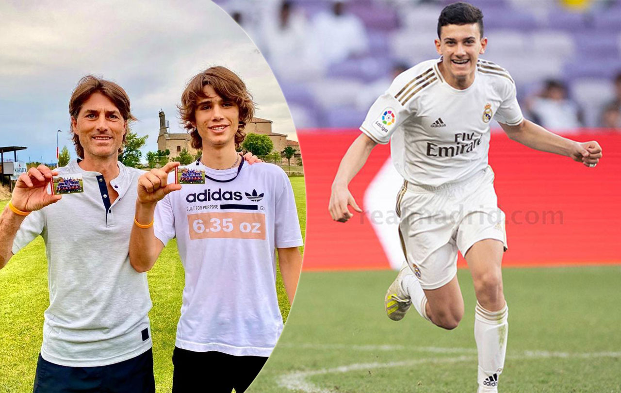 La próxima generación de futbolistas: los hijos de Marcelo, Reyes, Cañizares, Zidane...