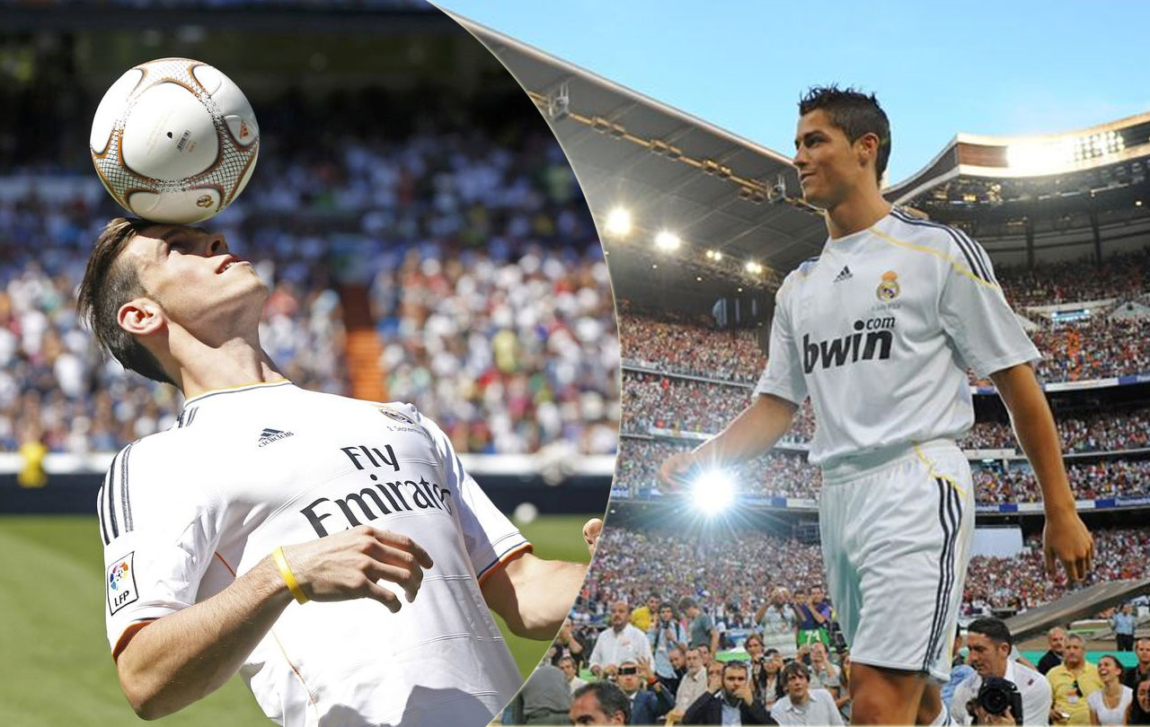 La edad de los fichajes galácticos cuando firmaron por el Madrid: Cristiano y Bale, los más jóvenes