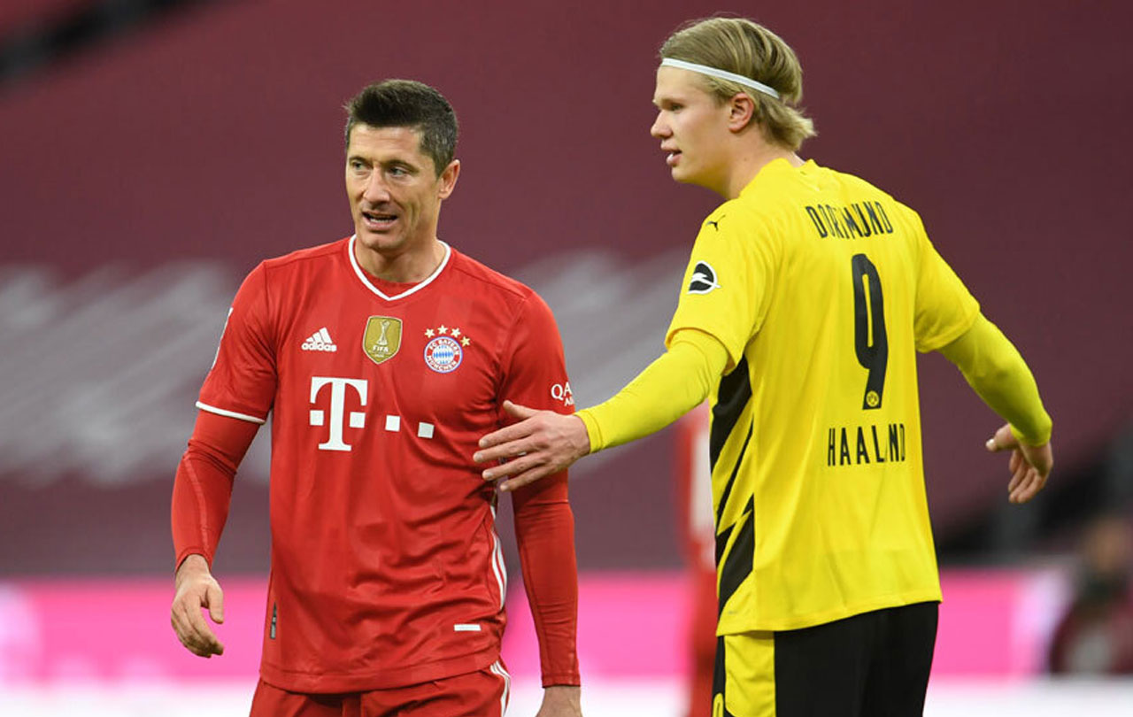 Máxima alerta: el Bayern quiere un 'trueque' entre Lewandowski y Haaland en 2021