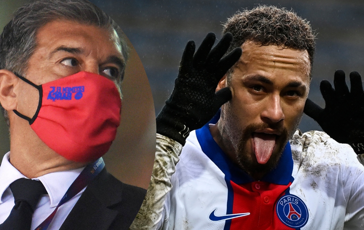 Neymar firma el primer ridiculé de la era Laporta