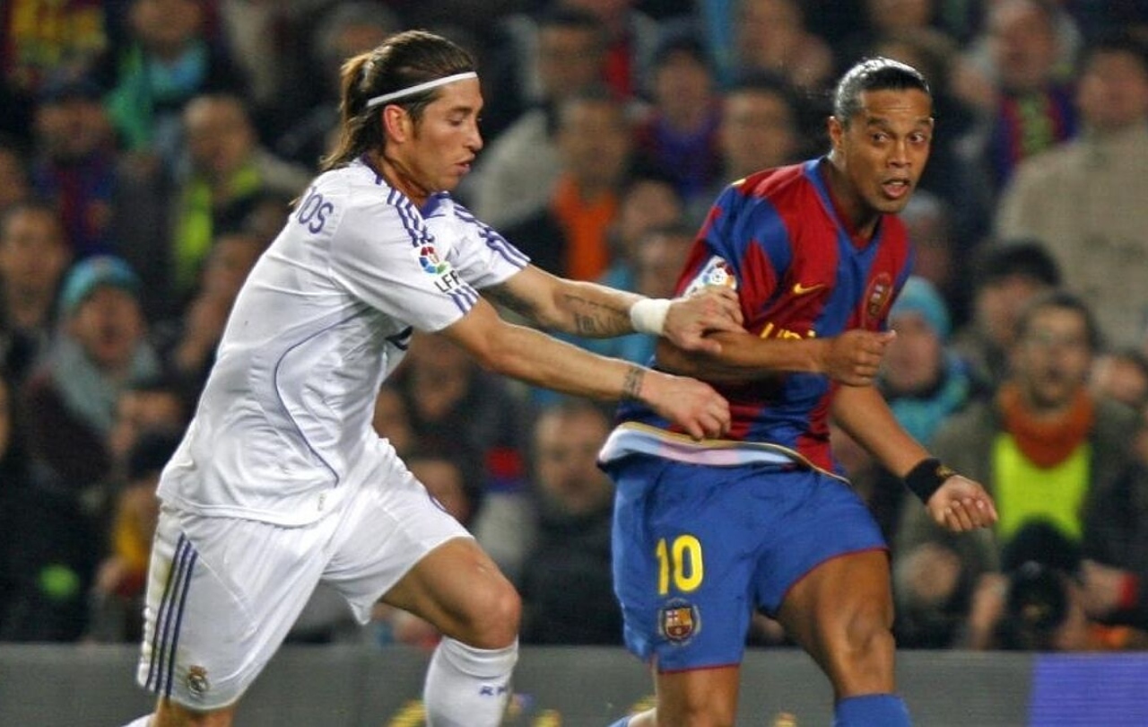 Sergio Ramos y su zasca descomunal a Ronaldinho: lo dejó por los suelos 