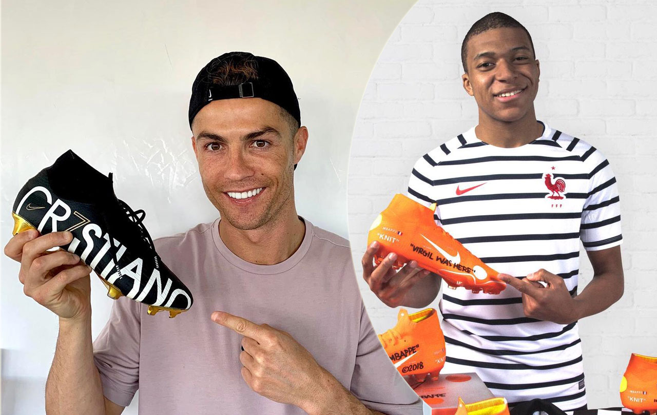 Nike da el golpe perfecto: Cristiano Ronaldo a París y Mbappé a Madrid