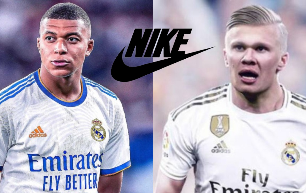 Exclusiva: Nike sueña con ver a Mbappé y Haaland jugando juntos en el Real Madrid