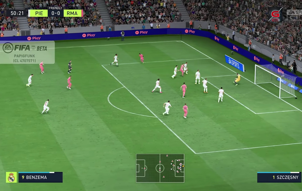 Filtrados vídeos del FIFA 22: así luce el Real Madrid en el juego 