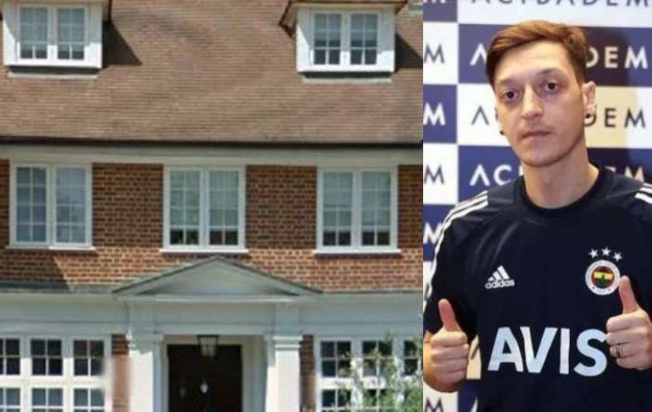 La casa que ha dejado Özil en Londres tiene un mármol traído, directamente, desde Turquía