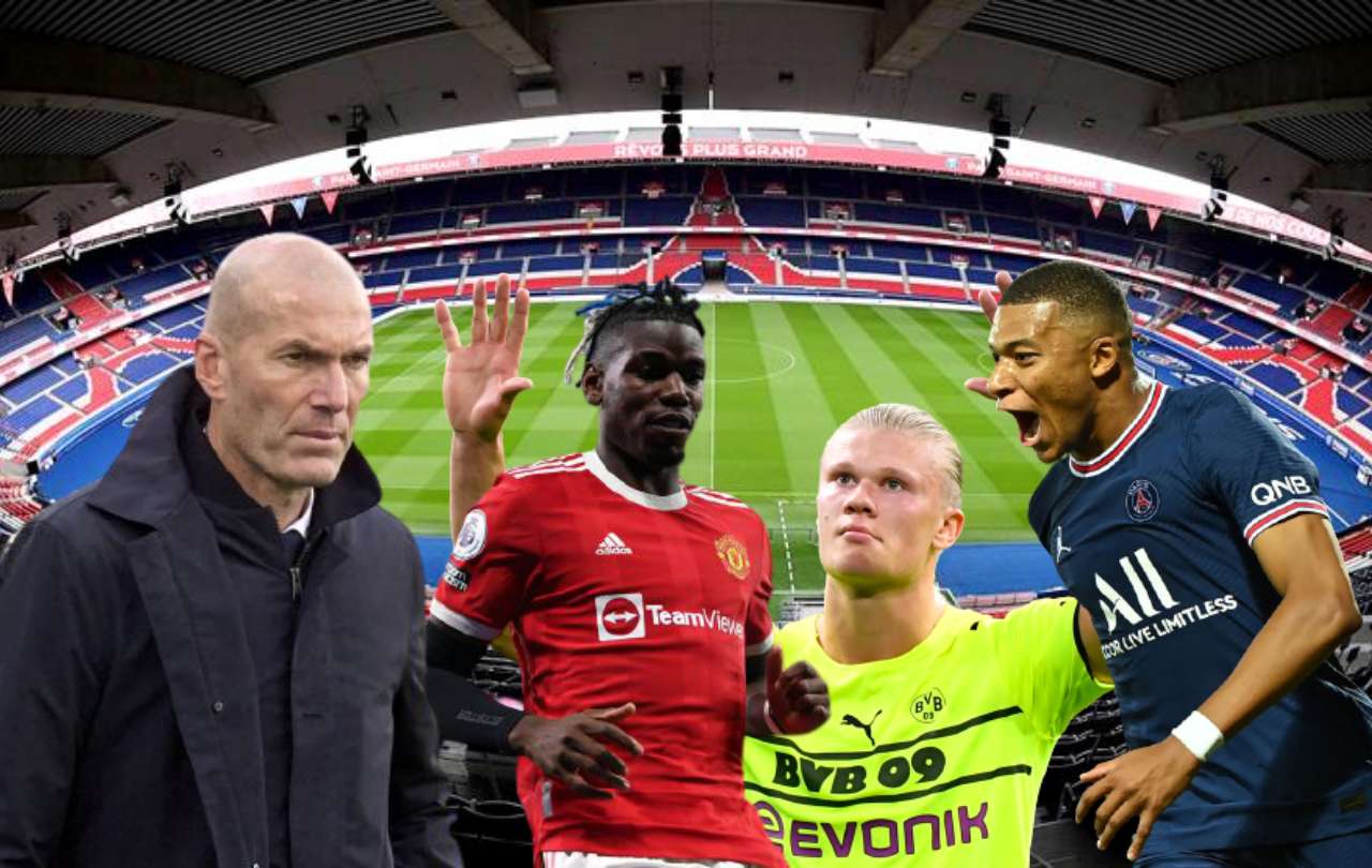 La lista de la compra de Zidane en París: Mbappé, Pogba, Haaland...