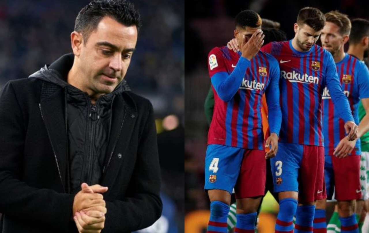 Bronca tras el batacazo del Barça contra el Betis: Xavi alzó el polvorín en el vestuario