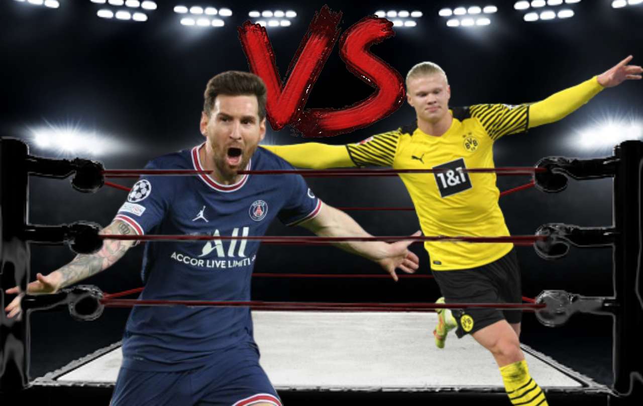 Los Duelos de MOL: Haaland VS Messi, la efectividad de los goleadores