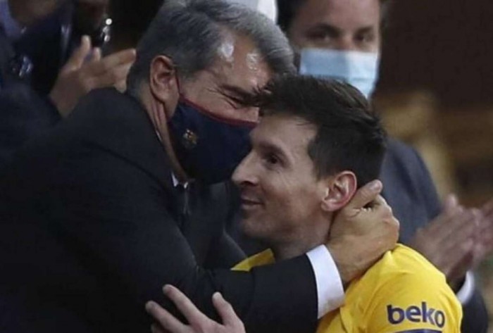 Messi pide la cabeza de Laporta como condición para volver al Barça 