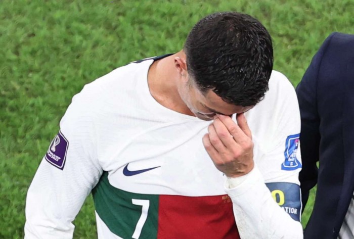 Cristiano Ronaldo estalla tras la eliminación de Portugal: lío en el vestuario tras perder ante Marruecos